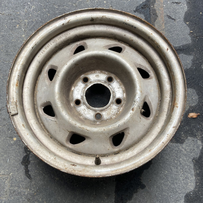 15" BLAZER S10/JIMMY S15 95-97 4x2, 15x7, steel Original OEM Wheel Rim - Side Profile