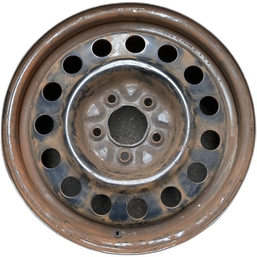 16" ALLURE 05-08 16x6.5 steel Original OEM Wheel Rim - Front View