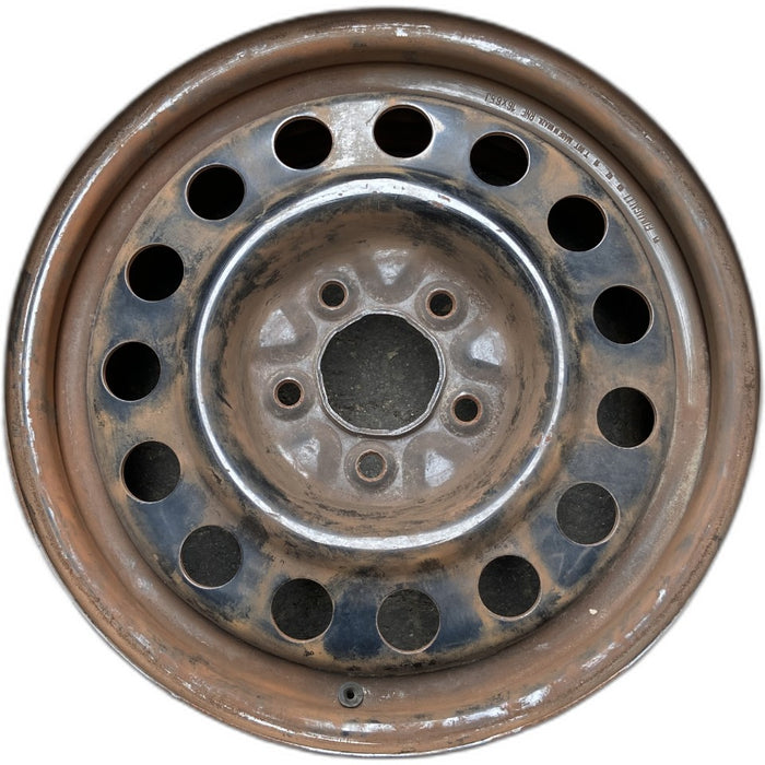 16" ALLURE 05-08 16x6.5 steel Original OEM Wheel Rim - Front View