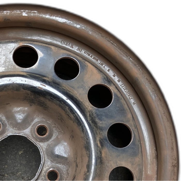 16" ALLURE 05-08 16x6.5 steel Original OEM Wheel Rim - Side Profile