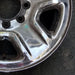 18" DODGE 2500 PICKUP 14 18x8, 5 spoke, chrome Original OEM Wheel Rim - Back View