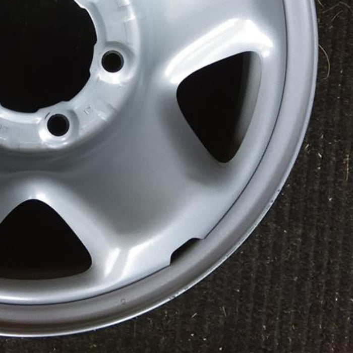 16" TACOMA 05-15 16x7, steel, 5 spoke Original OEM Wheel Rim - Back View
