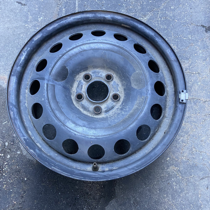 16" BEETLE 98-10 16x6.5, steel Original OEM Wheel Rim - Side Profile