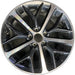 18" CIVIC 20-21 18x8 , w/o outer red accent; Y spoke design, w/machined face - Front View