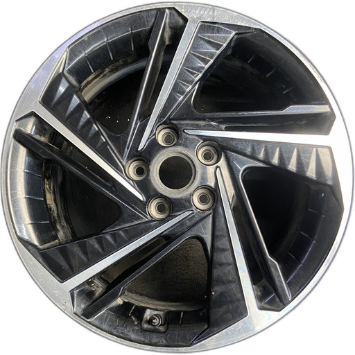 18" ELANTRA 21-23 18x8 Original OEM Wheel Rim - Front View