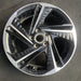18" ELANTRA 21-23 18x8 Original OEM Wheel Rim - Angle View