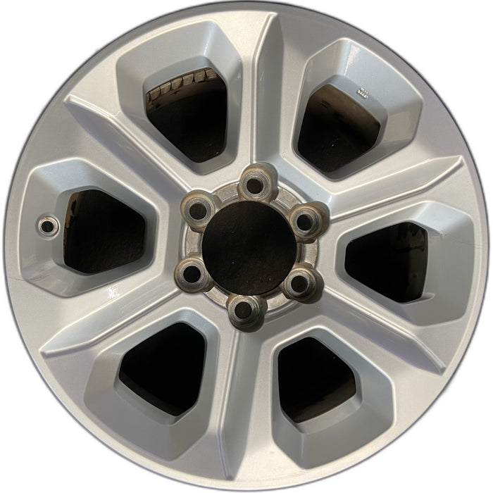 17" 4 RUNNER 14 17x7, alloy Original OEM Wheel Rim - Front View