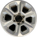17" 4 RUNNER 14 17x7, alloy Original OEM Wheel Rim - Front View