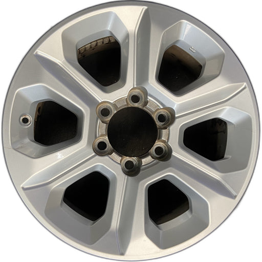 17" 4 RUNNER 14 17x7, alloy Original OEM Wheel Rim - Front View