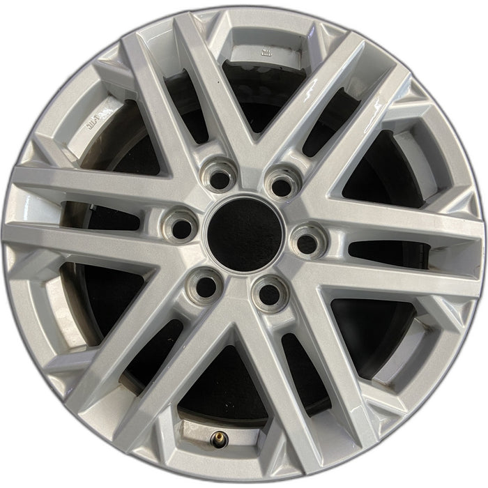 18" SEQUOIA 23-24 18x7.5, 6 double spoke, silver Original OEM Wheel Rim - Front View