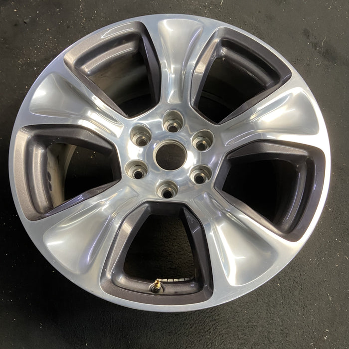 20" DODGE 1500 PICKUP 19-21 , 20x9, , 5 spoke, opt WRB Original OEM Wheel Rim - Side Profile