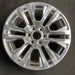 20" SIERRA 1500 PICKUP 19 , 20x9, 12 spoke, V spoke, opt RTL Original OEM Wheel - Angle View