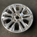 20" SIERRA 1500 PICKUP 19 , 20x9, 12 spoke, V spoke, opt RTL Original OEM Wheel - Close-Up Detail