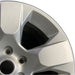 18" DODGE 1500 PICKUP 19 6 lug 18x8 aluminum 5 spoke opt WBB Original OEM Wheel - Side Profile