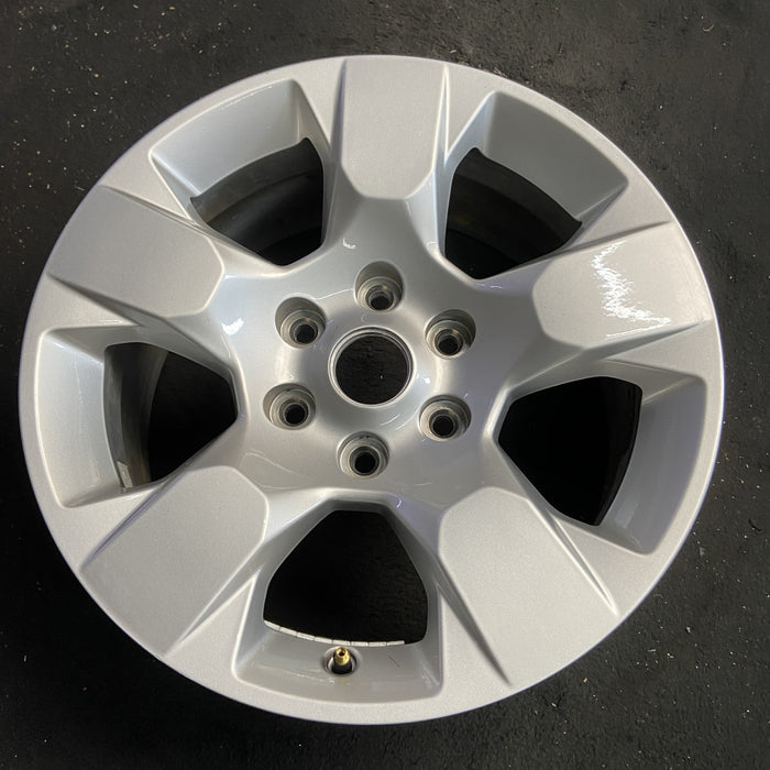 18" DODGE 1500 PICKUP 19 , 18x8 , , 5 spoke , opt WBB Original OEM Wheel Rim - Side Profile