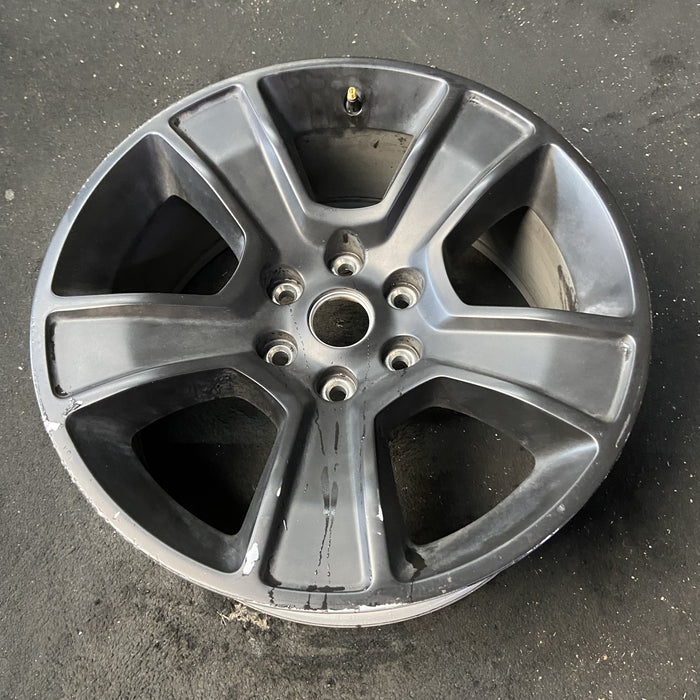 20" DODGE 1500 PICKUP 19-21 , 20x9, , 5 spoke, opt WRF Original OEM Wheel Rim - Close-Up Detail