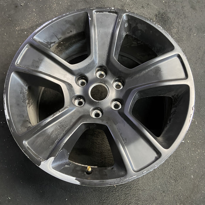 20" DODGE 1500 PICKUP 19-21 , 20x9, , 5 spoke, opt WRF Original OEM Wheel Rim - Side Profile