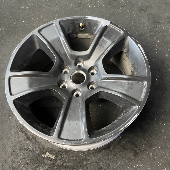20" DODGE 1500 PICKUP 19-21 , 20x9, , 5 spoke, opt WRF Original OEM Wheel Rim - Close-Up Detail