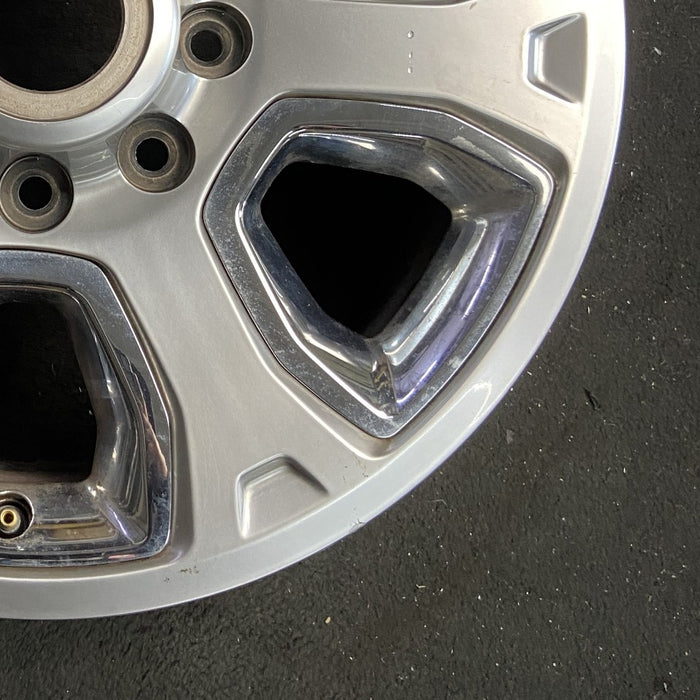 20" DODGE 2500 PICKUP 14 20x8 6 spoke w/chrome inserts opt WRJ Original OEM - Back View