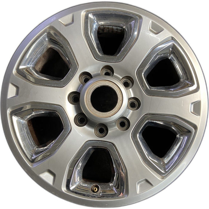 20" DODGE 2500 PICKUP 14 20x8 6 spoke w/chrome inserts opt WRJ Original OEM - Front View