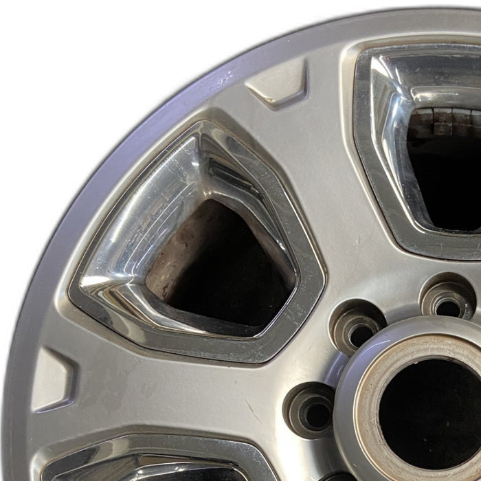 20" DODGE 2500 PICKUP 14 20x8 6 spoke w/chrome inserts opt WRJ Original OEM - Angle View