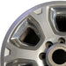 20" DODGE 2500 PICKUP 14 20x8 6 spoke w/chrome inserts opt WRJ Original OEM - Angle View