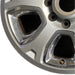 20" DODGE 2500 PICKUP 14 20x8 6 spoke w/chrome inserts opt WRJ Original OEM - Back View