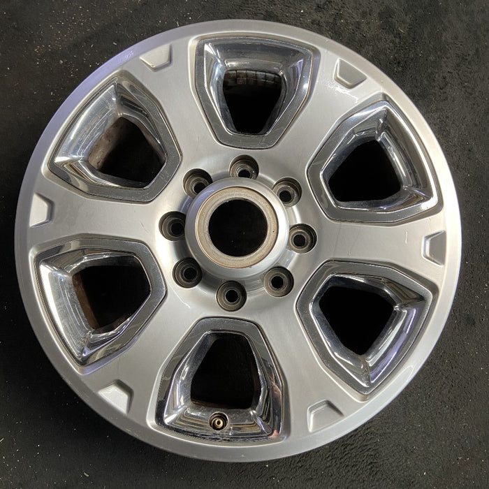 20" DODGE 2500 PICKUP 14 20x8 6 spoke w/chrome inserts opt WRJ Original OEM - Front View