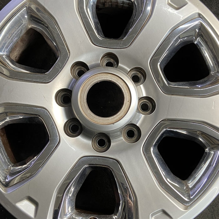 20" DODGE 2500 PICKUP 14 20x8 6 spoke w/chrome inserts opt WRJ Original OEM - Angle View