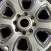 20" DODGE 2500 PICKUP 14 20x8 6 spoke w/chrome inserts opt WRJ Original OEM - Angle View