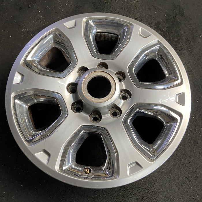 20" DODGE 2500 PICKUP 14 20x8 6 spoke w/chrome inserts opt WRJ Original OEM - View 7