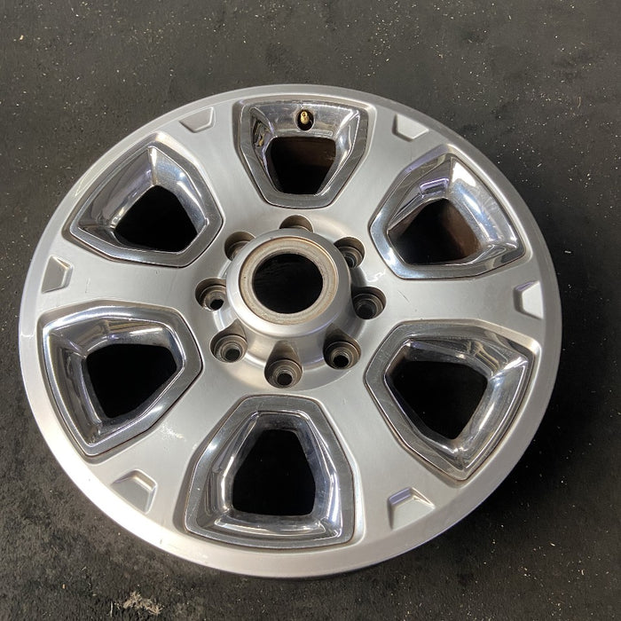 20" DODGE 2500 PICKUP 14 20x8 6 spoke w/chrome inserts opt WRJ Original OEM - View 8