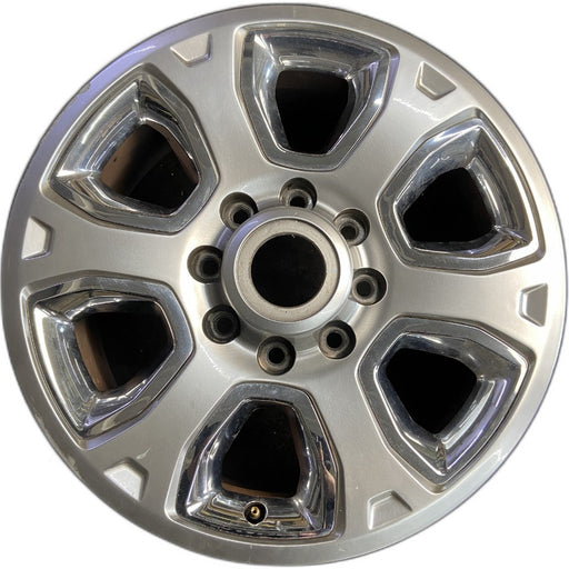20" DODGE 2500 PICKUP 14 20x8 6 spoke w/chrome inserts opt WRJ Original OEM - Front View