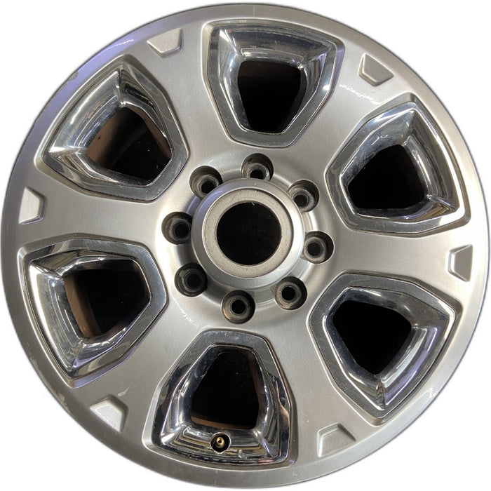 20" DODGE 2500 PICKUP 14 20x8 6 spoke w/chrome inserts opt WRJ Original OEM - Front View