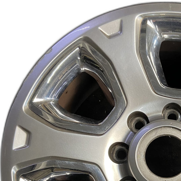 20" DODGE 2500 PICKUP 14 20x8 6 spoke w/chrome inserts opt WRJ Original OEM - Angle View
