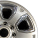 20" DODGE 2500 PICKUP 14 20x8 6 spoke w/chrome inserts opt WRJ Original OEM - Side Profile