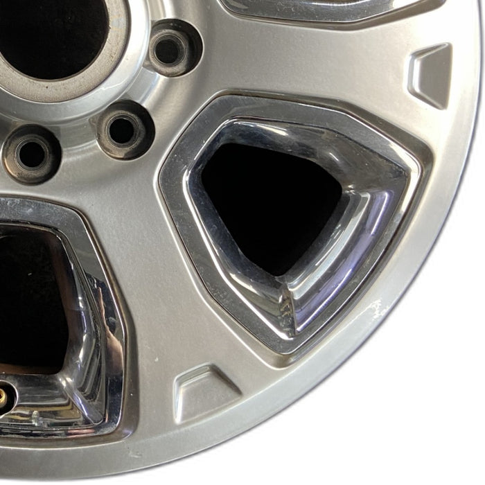 20" DODGE 2500 PICKUP 14 20x8 6 spoke w/chrome inserts opt WRJ Original OEM - Close-Up Detail