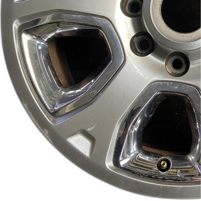 20" DODGE 2500 PICKUP 14 20x8 6 spoke w/chrome inserts opt WRJ Original OEM - Back View