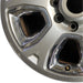 20" DODGE 2500 PICKUP 14 20x8 6 spoke w/chrome inserts opt WRJ Original OEM - Back View