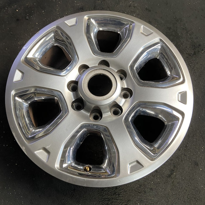 20" DODGE 2500 PICKUP 14 20x8 6 spoke w/chrome inserts opt WRJ Original OEM - View 7
