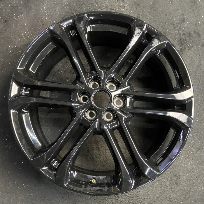 22" ACADIA 25 22x8.5, , twin spoke Original OEM Wheel Rim - Angle View