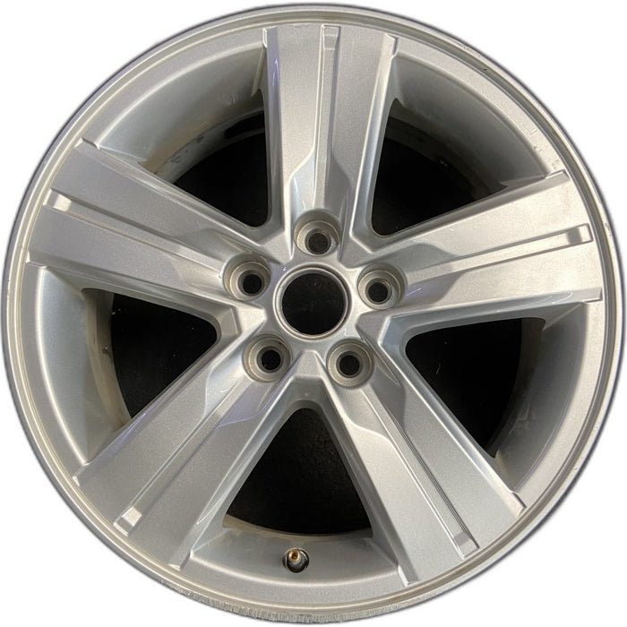 16" TRAX 13 16x6.5, aluminum Original OEM Wheel Rim - Front View