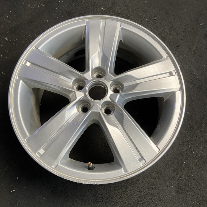 16" TRAX 13 16x6.5, aluminum Original OEM Wheel Rim - Side Profile