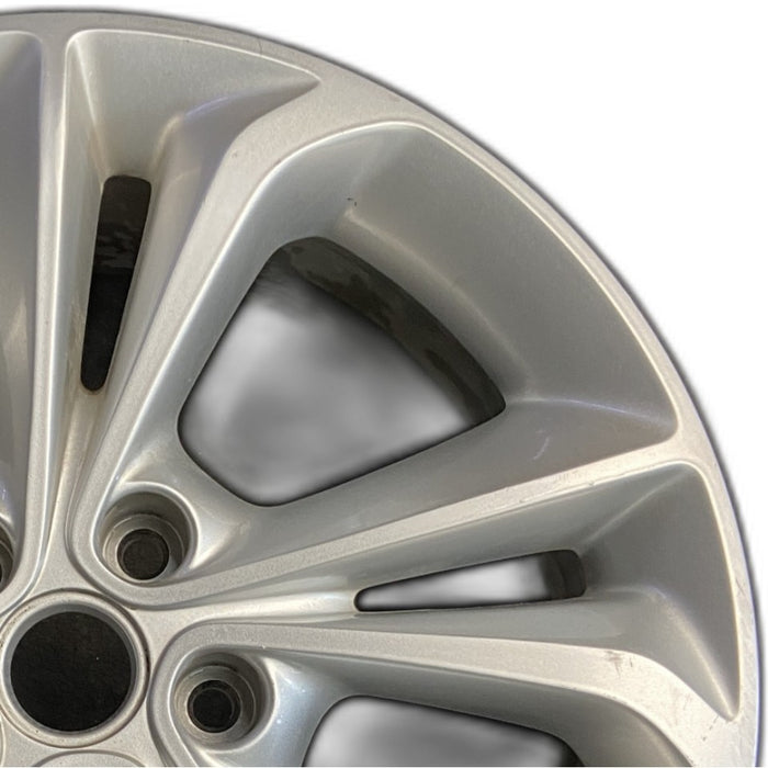 18" ENCORE GX 20 18x7.5 5 split spoke silver opt RQH Original OEM Wheel Rim - Side Profile