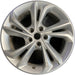 18" ENCORE GX 20 18x7.5, 5 split spoke, silver Original OEM Wheel Rim - Front View