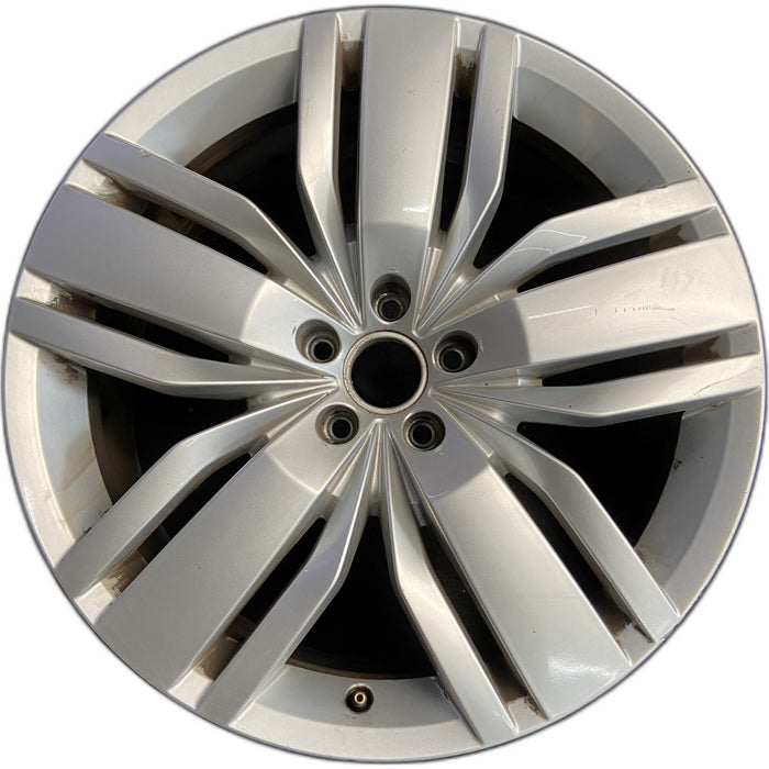 20" ATLAS 18-20 20x8 , , triple spoke, silver Original OEM Wheel Rim - Front View
