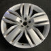 20" ATLAS 18-20 20x8 , , triple spoke, silver Original OEM Wheel Rim - Side Profile