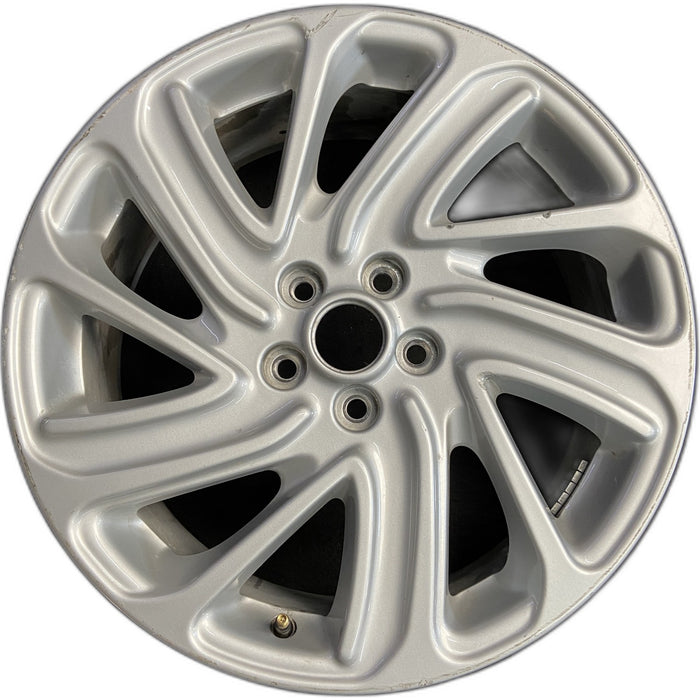18" CORSAIR 20-25 18x7.5, 10 spoke Original OEM Wheel Rim - Front View