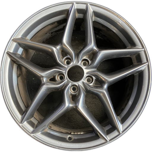 19" INFINITI QX30 17-19 19x8 Original OEM Wheel Rim - Front View