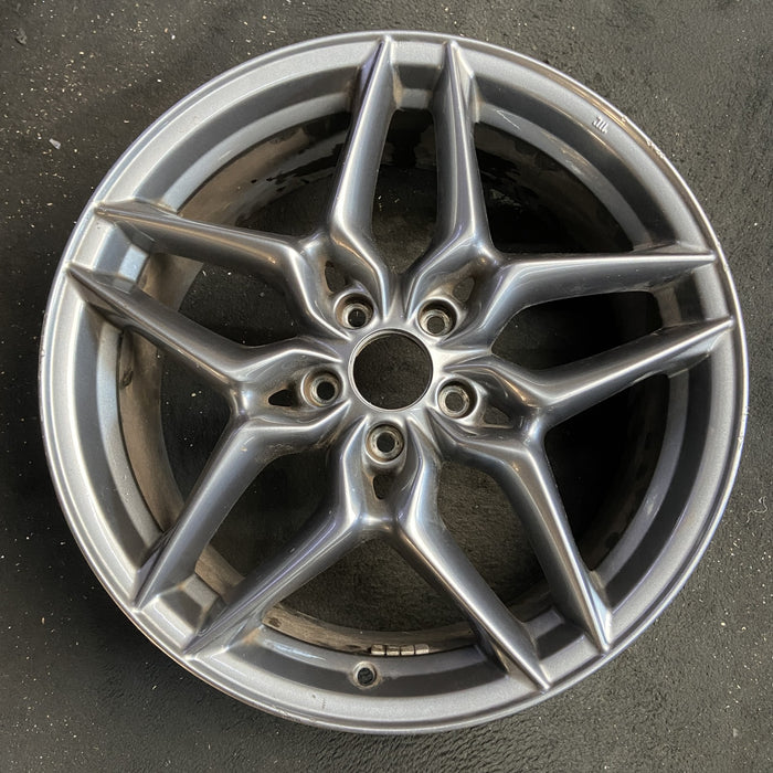 19" INFINITI QX30 17-19 19x8 Original OEM Wheel Rim - Angle View